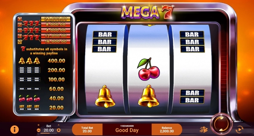 ภาพของเกม Mega 7