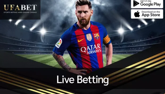 รูปภาพหน้าปก Live Betting อธิบายขั้นตอนการพนันบอลสดขณะแข่งขันอยู่